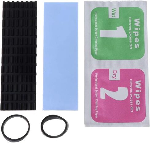 hejhncii for M.2 Sata PCI-E NVME M2 SSD Fan Aluminum Cooling Heat Sink Thermal Pads Heat Dissipation Radiator Thickness 3mm in Kuwait
