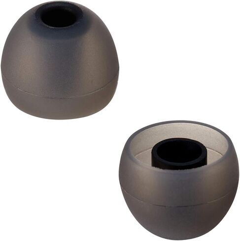 Earbud Tips Soft Silicone Earbuds Replacement Tips Fit for in-Ear Headphones(Inner Hole from 3.8mm -4.2mm Earphones) 9 Pairs S/M/L,Black in Kuwait
