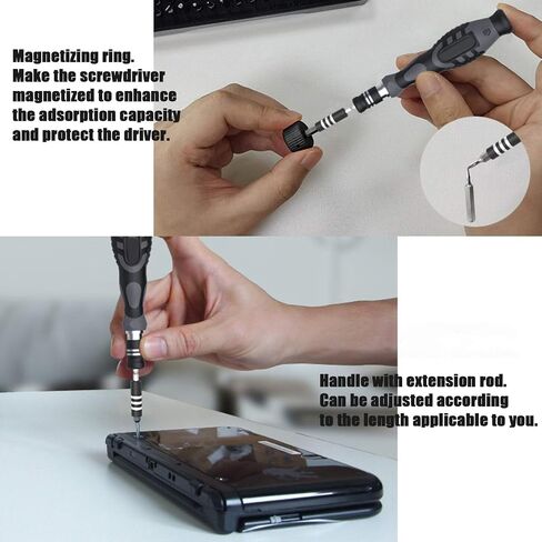 106in 1 Magnetic Screwdriver Set for Mobile Phone Computer PC Repair Kit in Saudi Arabia