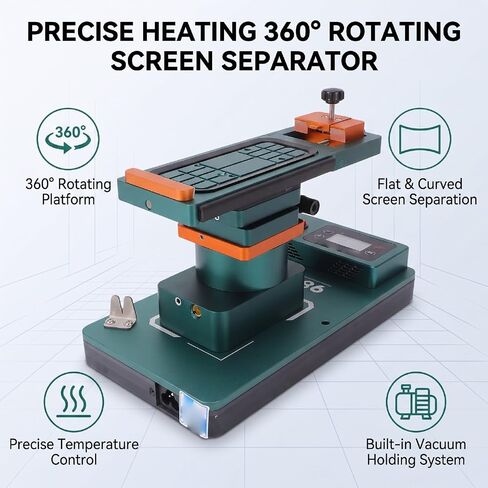 LCD Screen Separator with 360 Rotating Platform (US Plug) in Saudi Arabia
