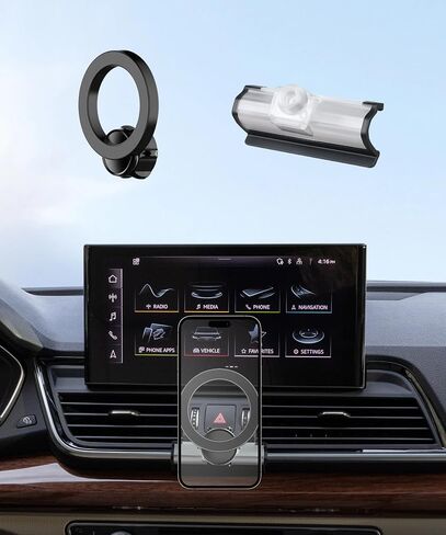Car Phone Holder for Audi Q5 2009-2017, SQ5 2014-2017 Magsafe Accessories in Saudi Arabia