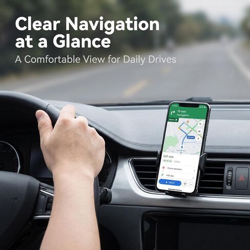 2Pcs Black Universal Phone Holder Clip Car Air Vent Magnetic Mount Holder Bracket for GPS Suporte Celular Car Phone, Vent Clip Phone Holder,Cell Phone Automobile Cradles in Saudi Arabia