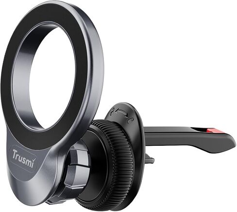 Trusmi Magnetic Car Phone Holder for MagSafe, Air Vent Phone Mount 360° Rotation, Strong Magnet Cell Phone Holder for Car for iPhone 17 16 15 14 13 12 Pro Max, Samsung Galaxy, Google Pixel in Saudi Arabia