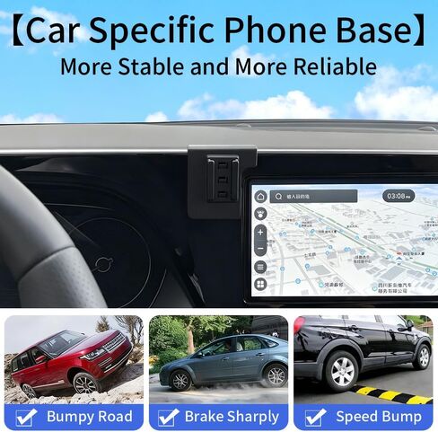 Car Phone Holder Mount for Hyundai Palisade 2020-2025 Accessories in Saudi Arabia