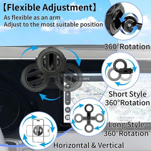 Car Phone Holder Mount for Hyundai Palisade 2020-2025 Accessories in Saudi Arabia