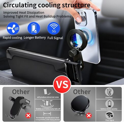 Car Phone Holder Mount for Hyundai Palisade 2020-2025 Accessories in Saudi Arabia