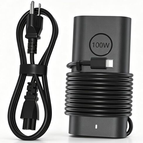 100W USB C Charger Compatible with Dell XPS 14 16/Pro 14 16 Plus in Saudi Arabia