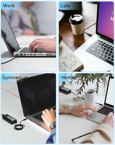 100W USB C Charger Compatible with Dell XPS 14 16/Pro 14 16 Plus in Saudi Arabia