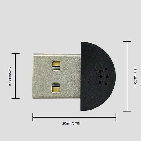 Compact USB Computer Microphone for Video Chat and Calls in Kuwait