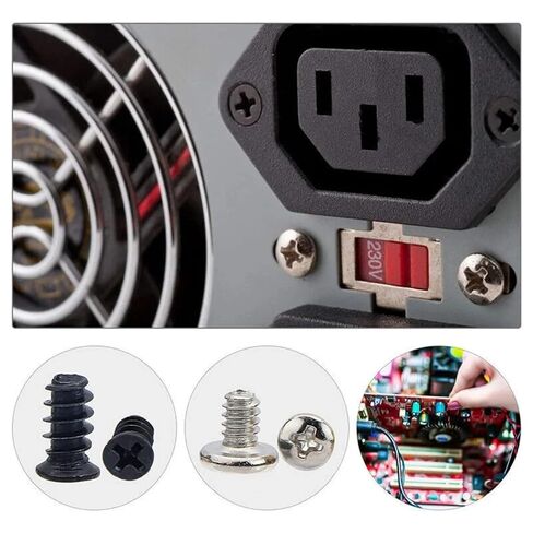 332 Pcs PC Screws Standoffs Set for Hard Drive Motherboard Case Fan in Kuwait