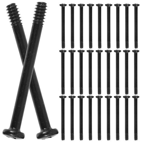150 Pcs Computer Fan Screws Case Mounting Kit for Water Cooler Long Black in Kuwait