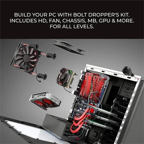 Computer Maintenance Screws Kit 502 Pcs, 15 Specs Bolt Nuts Assortment in Kuwait
