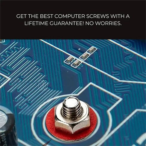 Computer Maintenance Screws Kit 502 Pcs, 15 Specs Bolt Nuts Assortment in Kuwait