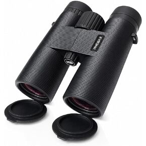 10x42 HD Binoculars for Adults, Professional Waterproof Compact Binoculars with Large Objective Lens, Center Focus, Lightweight Outdoor Binoculars for Bird Watching, Hunting, Hiking, Camping, Travel in Kuwait