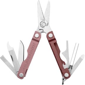 LEATHERMAN Micra Keychain Multi-Tool, Grooming Tools, Stainless Steel in Saudi Arabia