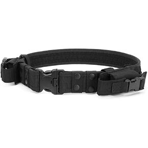 REEBOW GEAR Heavy Duty Adjustable Quick Release Tactical Belt Black in Saudi Arabia