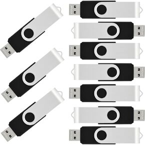 100pcs 8GB USB Flash Drives 8GB USB Memory Stick USB 2.0-Black in Saudi Arabia
