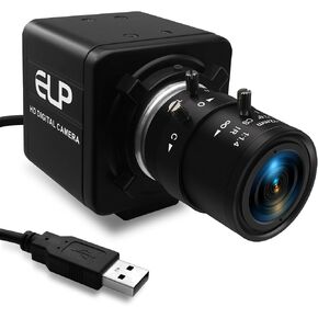 2MP 4X Zoom USB Camera with 2.8-12mm Varifocal Lens for Computer in Saudi Arabia