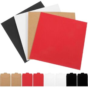 Beavorty 20pcs Paper CD DVD Sleeves Portable Design and Organization Features, Cardboard Storage Holder Covers for CD DVD Packaging, for Home and Office Use in Kuwait