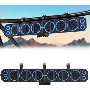 GoHawk 35 Inch 10-Speaker UTV Sound Bar with Subwoofer, RGB ATV Soundbar in Saudi Arabia
