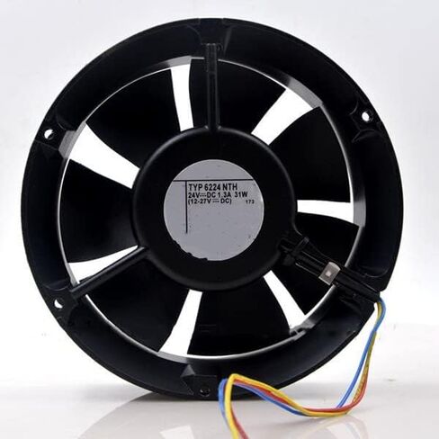 24 فولت 1.3 أمبير 31 وات 17251 مروحة تبريد 172X172X51mm in Kuwait