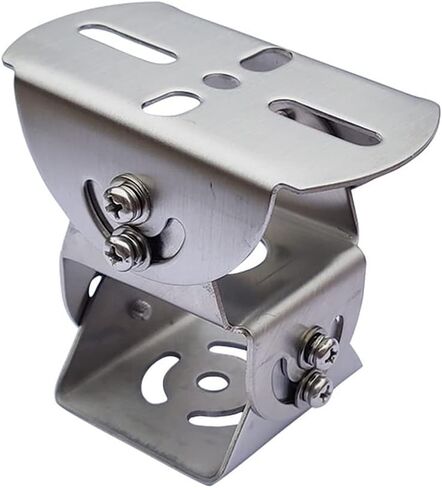Universal Steel 3D Wall Pole Joint Mount Adaptor, 3-Axis Universal CCTV Camera Mount Bracket Adjustable Extension Adapter for CCTV Surveillance Camera (3D Stainless Steel Mount Adapter) in Saudi Arabia