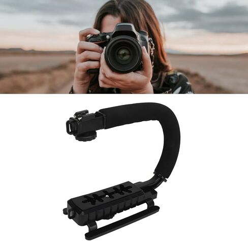 Portable Aluminum Alloy Camera Stabilizer for Universal Comfortable Grip, Ideal for Banquets in Kuwait