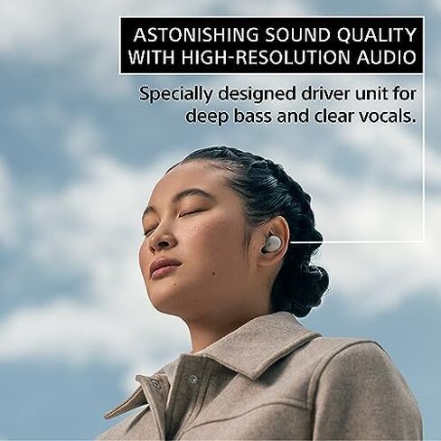 Sony WF-1000XM5 Truly Wireless Bluetooth Noise Canceling Headphones - Silver (Renewed) in Saudi Arabia