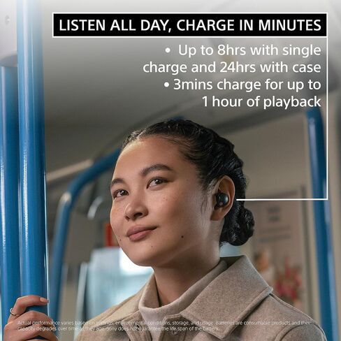 Sony WF-1000XM5 Truly Wireless Bluetooth Noise Canceling Headphones - Silver (Renewed) in Saudi Arabia