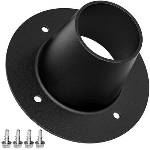 2" Drop Funnel for Deer Feeder, Smooth Jam-Free Feed Flow, Durable Replacement Funnel with Mounting Hardware, Easy Installation in Saudi Arabia