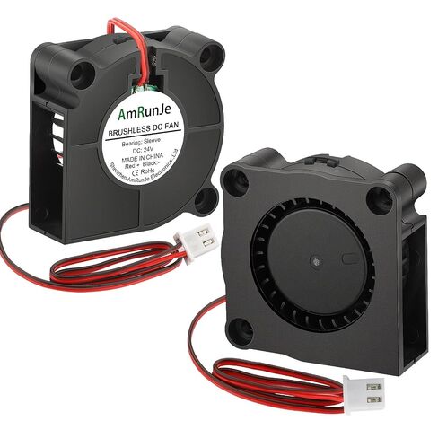 40mm x 10mm 24v Cooling Fan, 2Pin DC Brushless Fans 2 Packs in Saudi Arabia