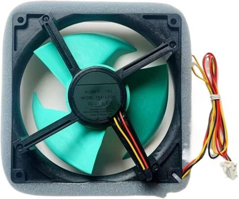 نموذج FBA12J12M DC12V 0.23A لـ Haier Midea ثلاجة فريزر مروحة تبريد محرك مروحة أجزاء الثلاجة in Kuwait