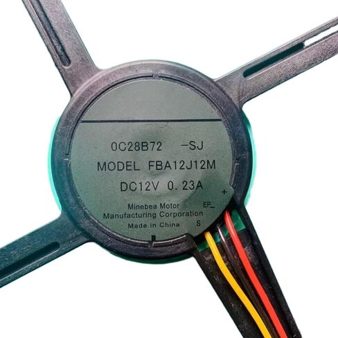 نموذج FBA12J12M DC12V 0.23A لـ Haier Midea ثلاجة فريزر مروحة تبريد محرك مروحة أجزاء الثلاجة in Kuwait