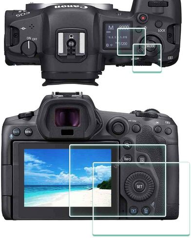 ULBTER Top+Screen Protector for Canon EOS R Camera[Not for EOS R5][2+2Pack] in Kuwait