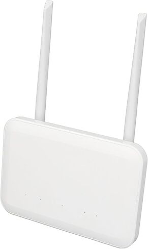 4G LTE CPE Router, 300Mbps Router with 2 Antennas, SIM Card Slot, LAN Port, Battery Power for Europe, Asia, Africa (US Plug) in Kuwait