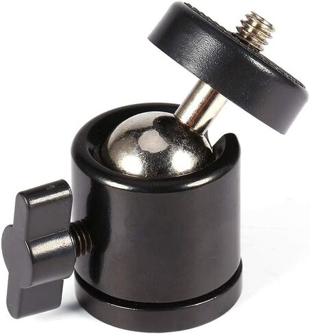 HeavyDuty 360° Ball Head for Tripods with 1/4" Thread - Smooth in Kuwait