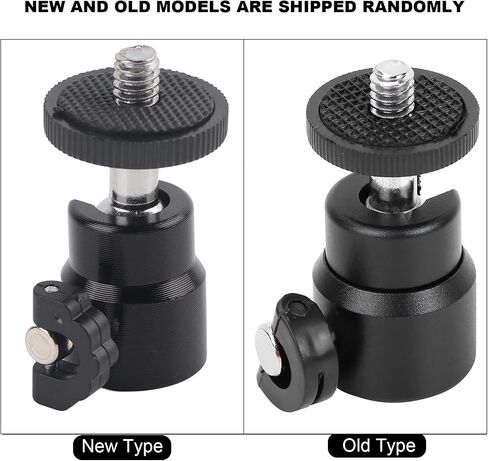 Mini Ballhead with 360° Rotation, Strong Aluminum in Kuwait