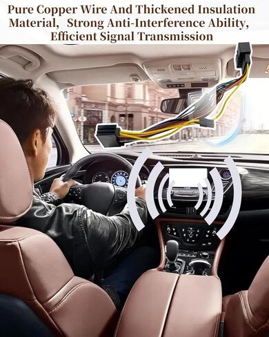 LPHFD21 Audio Integration T-Harness Fit for F-150 F-250 F-350 in Saudi Arabia