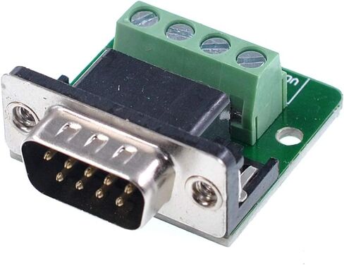 DB9 Male to 4-Pin Screw Terminal Adapter RS485 RS422 5 Pack in Kuwait