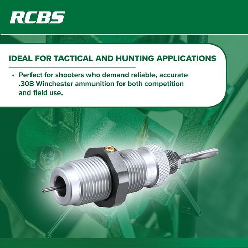 RCBS Small Base Sizer .308 Win, Small Base Sizing Die for .308 Winchester Semi-Auto Rifles in Saudi Arabia