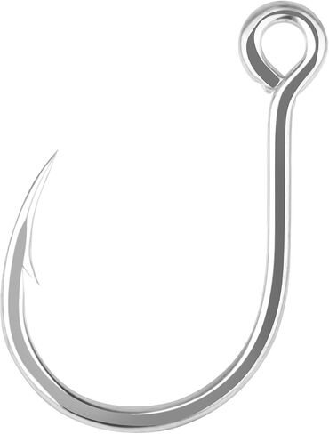 Dr.Fish 30 Pack Inline Single Replacement Hooks Inline Fishing Hooks for Crankbait Hard Baits Spinner, #10-#4/0, High Carbon Steel Saltwater & Freshwater in Saudi Arabia
