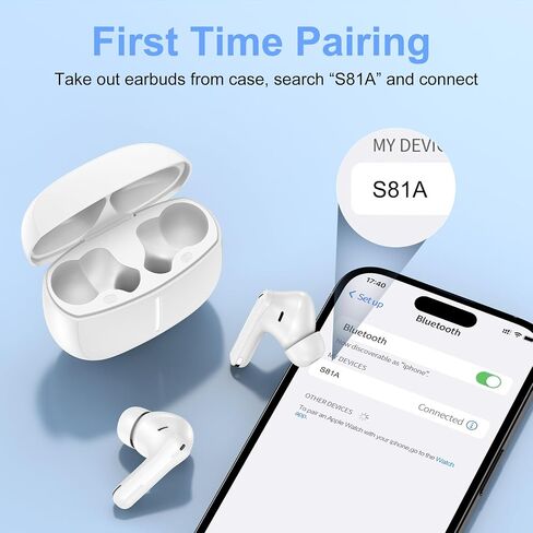 for Google Pixel 9 10 11 Pro XL 10a, Earbuds Wireless Earphones Bluetooth in Saudi Arabia