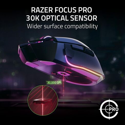 Razer Basilisk V3 Pro Customizable Wireless Ergonomic Gaming Mouse (Renewed) in Saudi Arabia