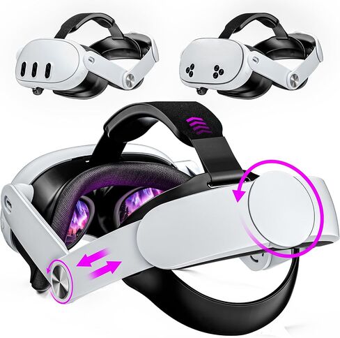 Head-Strap-for-Meta-Quest-3S/Quest 3, Adjustable Elite Headstrap in Saudi Arabia