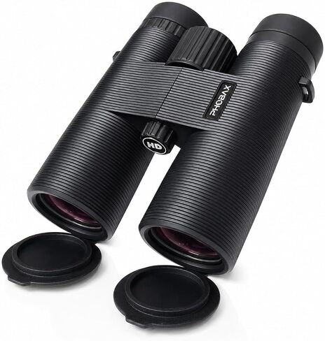 10x42 HD Binoculars for Adults, Professional Waterproof Compact Binoculars with Large Objective Lens, Center Focus, Lightweight Outdoor Binoculars for Bird Watching, Hunting, Hiking, Camping, Travel in Kuwait