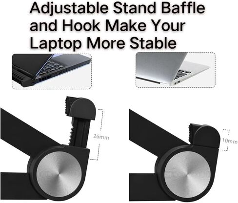 Portable Laptop Stand for Lenovo ThinkPad T590 Laptop for Desk,Made of Reinforced Nylon, 304 Stainless Steel and Silicone in Kuwait