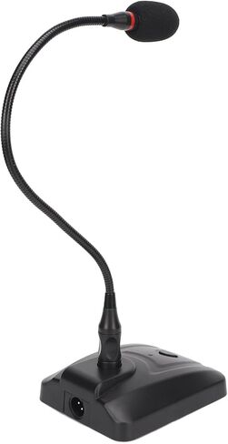 Gooseneck Microphone Adjustable Clear Sound Wired Desktop Device in Kuwait