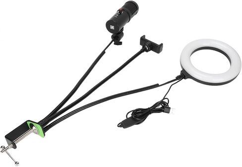 USB Microphone RGB Fill Light Kit with OneKey Mute for Podcast in Kuwait