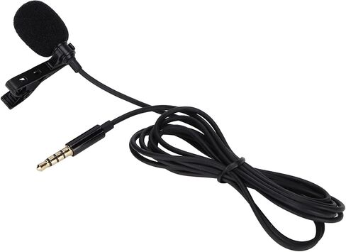 Mini Lapel Microphone Portable and Durable Clipon Design for Voice in Kuwait
