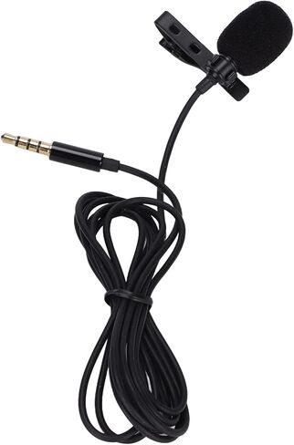 Mini Lapel Microphone Portable and Durable Clipon Design for Voice in Kuwait